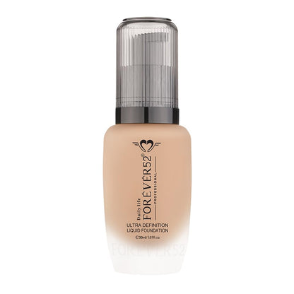 Daily Life Forever52 Ultra Definition Liquid Foundation | 24H Wear, Medium to Full Coverage, Pore-Minimizing & Mattifying, Long Lasting, Anti-Aging, Satin Finish| All skin type - Honey (FLF014) 30ml