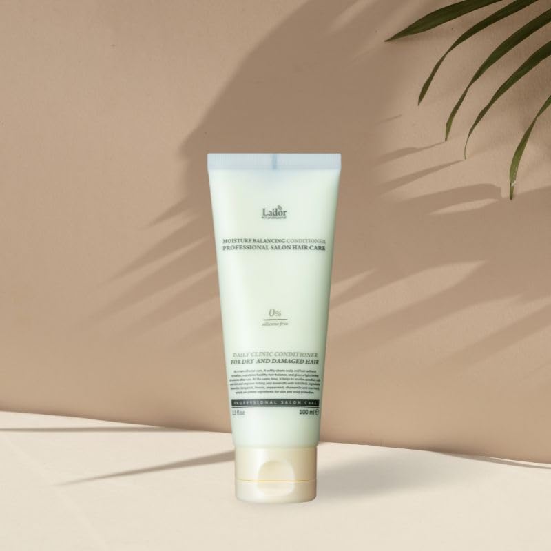 LADOR Moisture Balancing Conditioner (100ml) Enhance Volume, Smoothness & Shine | Hydrating, Cooling & Soothing Sensation Hair Conditioner | Suitable for Dry, Dull & Frizzy Hair