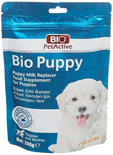 Bio PetActive BIO Puppies 200 GRM Puppy Milk Replacer Food Supplement for Puppies Helps in Growth & Development of Puppy Dogs