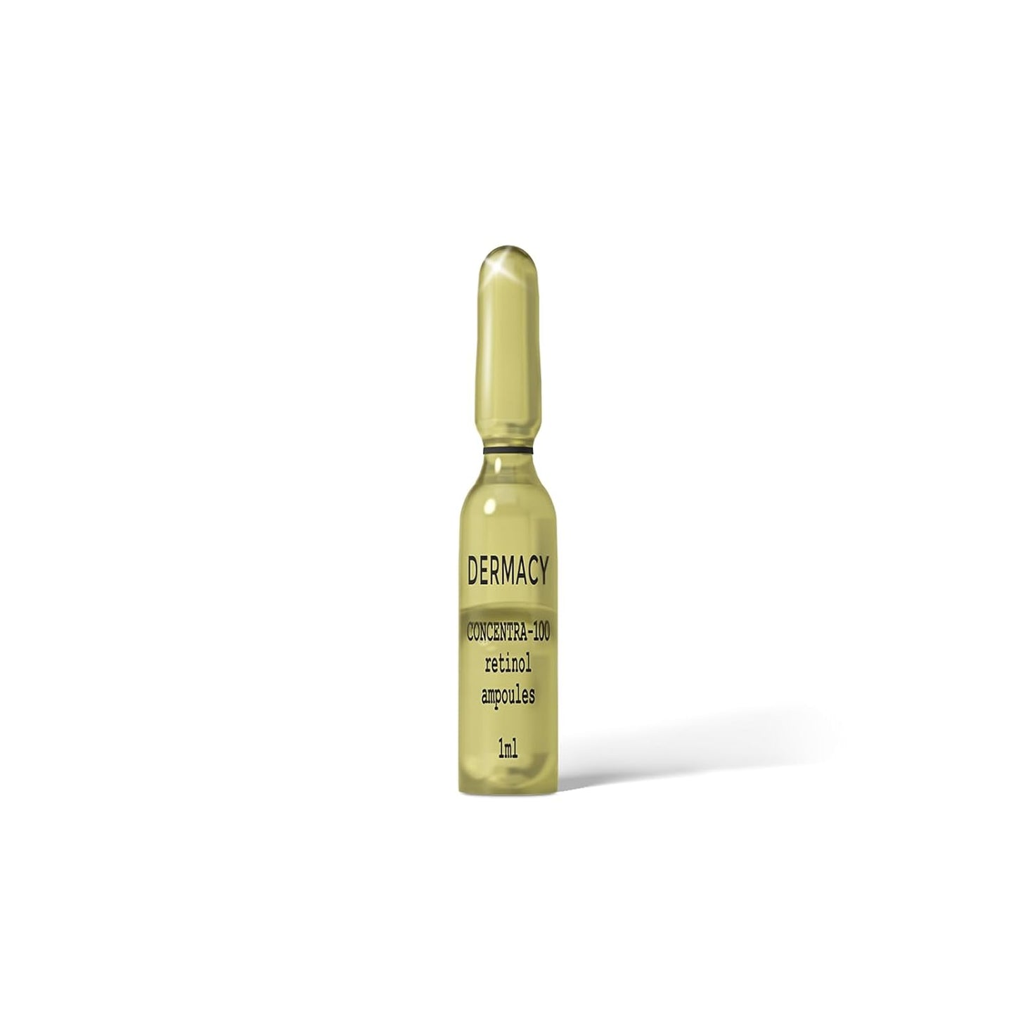 Dermacy Concentra -100 Retinol Ampoule | 100% Pure Retinol | Anti-ageing | Fine Lines | Younger Skin | 6 Ampoules In One Kit | For Women & Men | All Skin Types