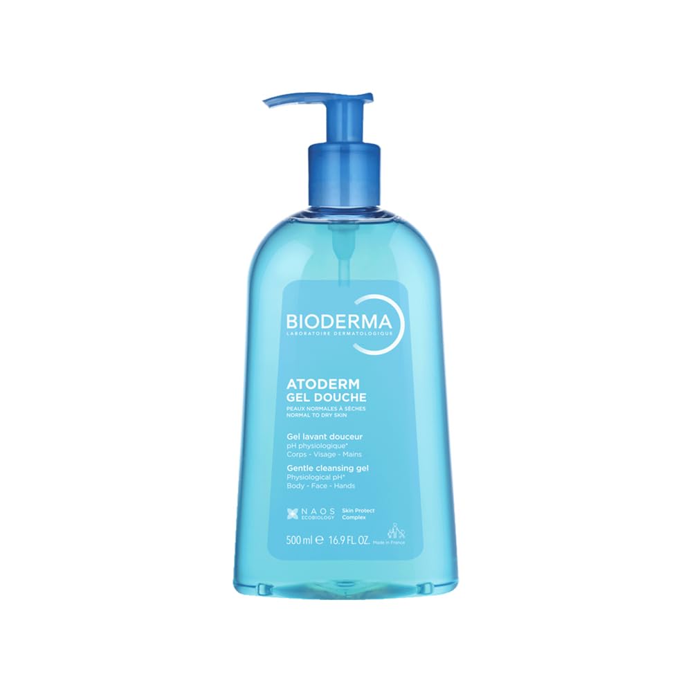 Bioderma Atoderm Gel Douche bottle on a white background