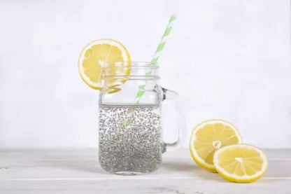 Nature Prime chia seeds | Best for Weight Loss | Healthy Snacks | Non-GMO and Fibre Rich Seeds | Omega-3 Seeds for Eating