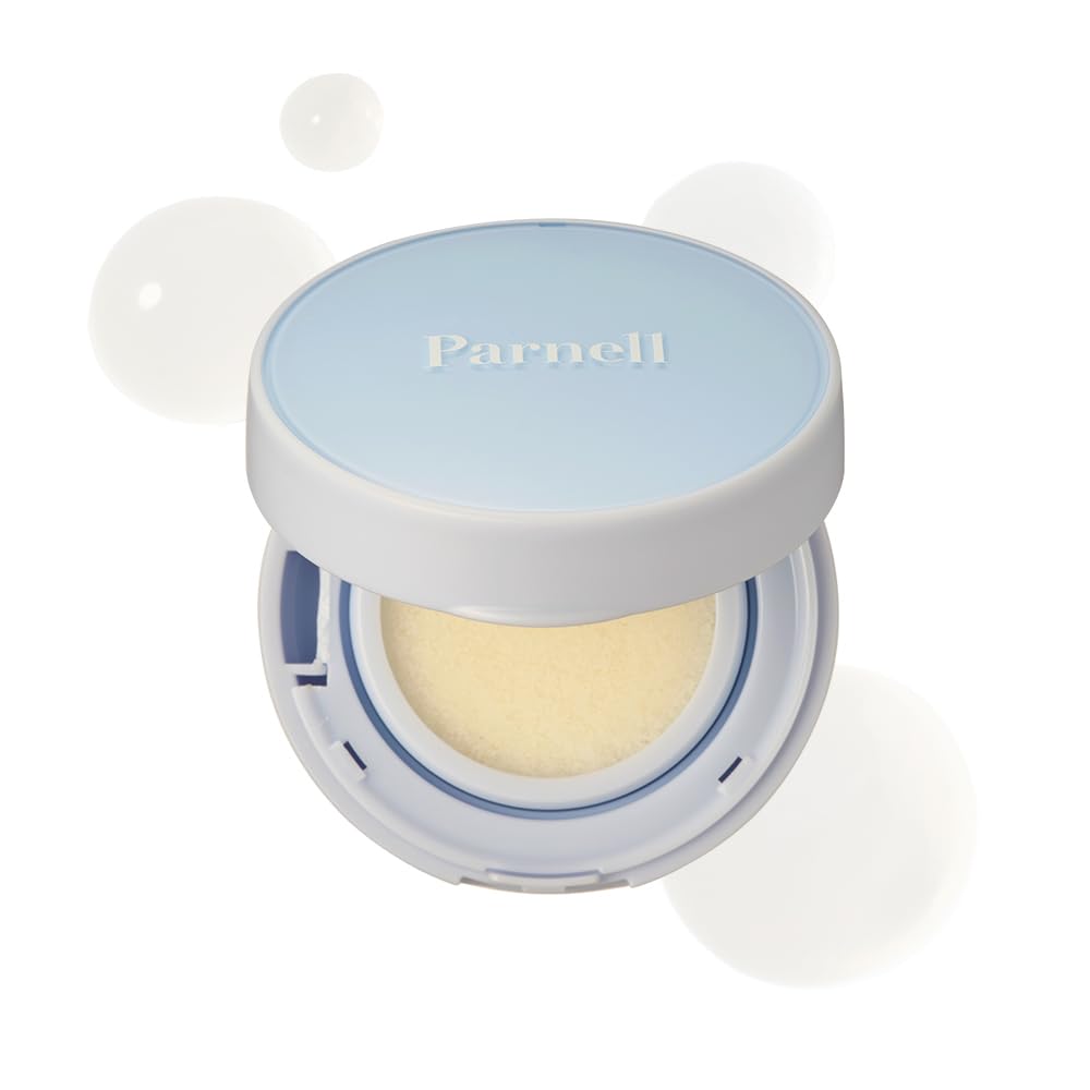 Parnell Glacial Biome Water No-Sebum Cushion (10g) Oil Control Matte Finish Sebum Controller Anti-Shine Cushion With Glacial Water, Absorbs Excess Sebum, Smooths Pores, Instantly Cool, Control Shine, Hydrates Skin