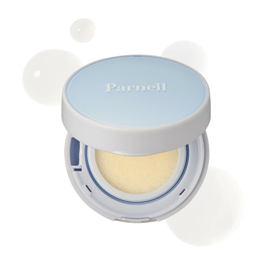 Parnell Glacial Biome Water No-Sebum Cushion (10g) Oil Control Matte Finish Sebum Controller Anti-Shine Cushion With Glacial Water, Absorbs Excess Sebum, Smooths Pores, Instantly Cool, Control Shine, Hydrates Skin
