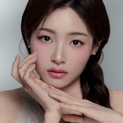 DINTO Pearl-Kissed Plumping Lip Glace (129 Smee, 4ml) Korean Pearl Gloss Lip Plumper, Hydrating Shimmer Lip Gloss with Vitamin C & E, Lightweight Non Sticky Glass Shine K-Beauty Lip Oil for Fuller Moisturized Lips