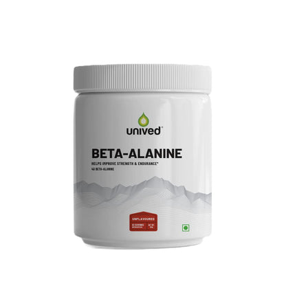Zephivo Unived Beta-Alanine 4g | Performance Strength Energy Endurance & Muscle PH | Single Ingredient, Flavorless & Caffeine Free Pre Workout | 62 Servings, 250g
