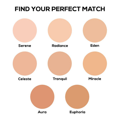 RENEE PRO Broadway Liquid Foundation - Eden, Full Coverage, Lightweight, Long-Lasting, And Highly Buildable. Delivers Velvety Matte Finish, Infused with Spf 15 & Argan Oil for Nourishment - 30ml