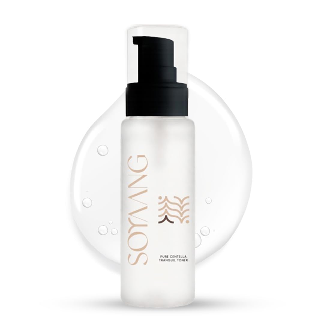 Soyaang Pure Centella Tranquil Toner with Niacinamide, Glucono-Delta-Lactone & Hyaluronic Acid | Calms Redness, Refines Pores & Hydrates | Alcohol-Free | 75ml