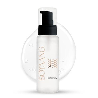 Soyaang Pure Centella Tranquil Toner with Niacinamide, Glucono-Delta-Lactone & Hyaluronic Acid | Calms Redness, Refines Pores & Hydrates | Alcohol-Free | 75ml