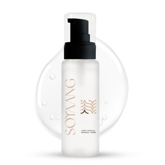 Soyaang Pure Centella Tranquil Toner with Niacinamide, Glucono-Delta-Lactone & Hyaluronic Acid | Calms Redness, Refines Pores & Hydrates | Alcohol-Free | 75ml