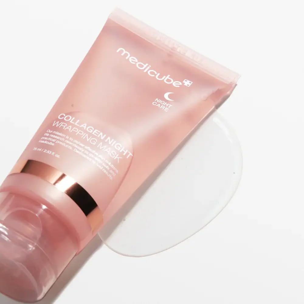 Medicube Collagen Night Wrapping Mask 75ml Overnight Sleeping Mask for Elasticity and Hydration