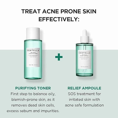 SKIN1004 Madagascar Centella Tea-Trica Relief Ampoule | Soothing Hydration for Sensitive Skin