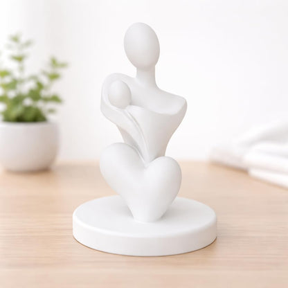 Mother Baby Statue Showpiece Gift,Mother Hugging Baby Figurine,Decor Items, Birthday Gifts Mother's Day, Baby Shower Gifts for Mom to be