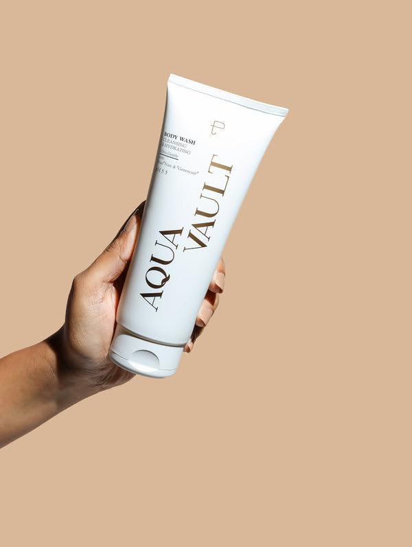 Personal Touch Aquavault Gentle Body Wash | Fragrance Vanilla | pH 5.5 Balanced, Sulphate-Free & Moisturising | Sweat-Proof Odour Control | Unisex Body Wash for All Skin Types | 200 ml