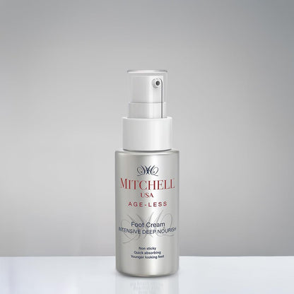 Mitchell USA Anti-aging Foot Cream with Intensive Deep Nourish | Softens and repairs dry & rough feet | With Lotus Seed Extracts & Shea Butter | For Women and Men | 50gms