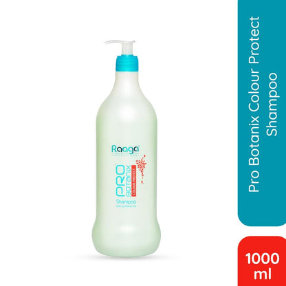 Raaga Professional Pro Botanix Colour Protect Shampoo with Sunflower Oil | Helps Protect and Retains Hair Color, Reduces Breakage | Suitable For Men and Women (1000 ml)