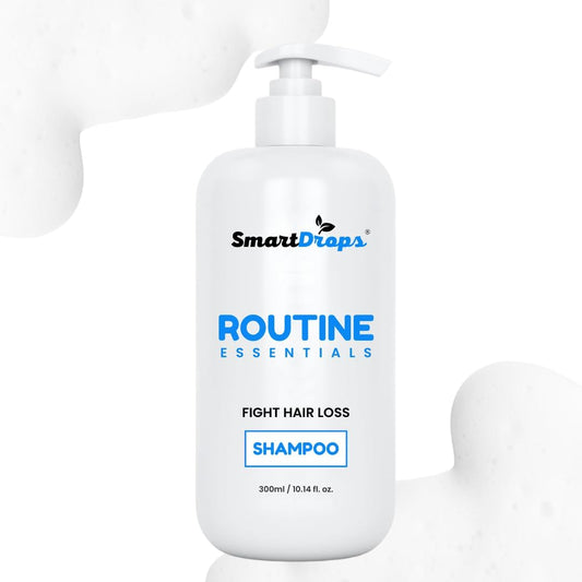 Smartdrops Shampoo for Stronger Hair - Smooth & Shine hair Shampoo | shampoo for hair fall control | shampoo for hair fall and dandruff | for oily scalp and dry ends - 300 ML