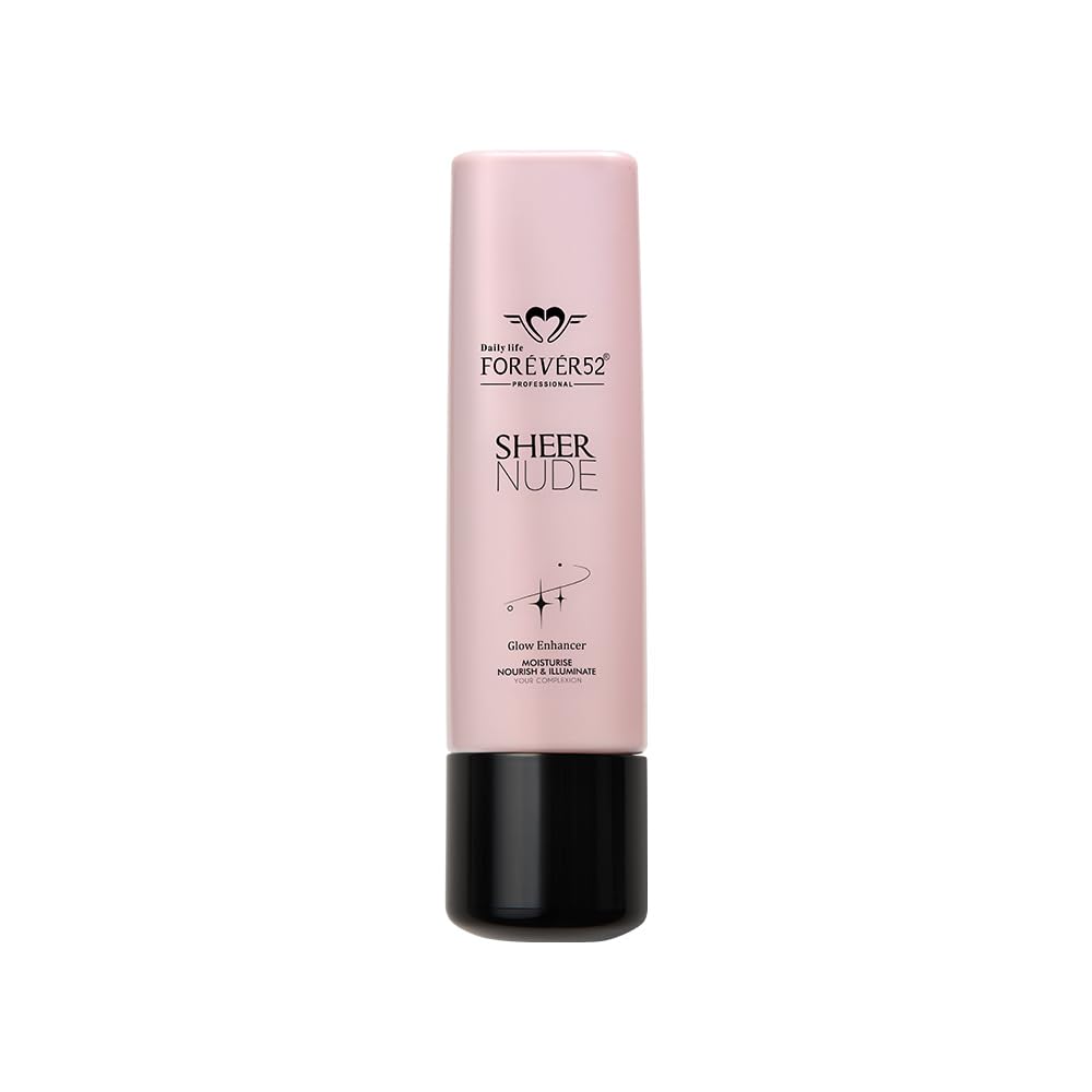 Daily Life Forever52 For All Skin Daily Life Sheer Nude Glow Enhancer|Enriched With Shea Butter And Vitamin E | Multitasking Strobe Cream To Achive A Radiant, Sun-Kissed Glow (Pearl Rosaline-01, 40Ml)