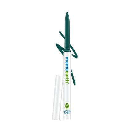 Mamaearth Forest Green Long Stay Natural Pencil Kajal, 0.35 Gm