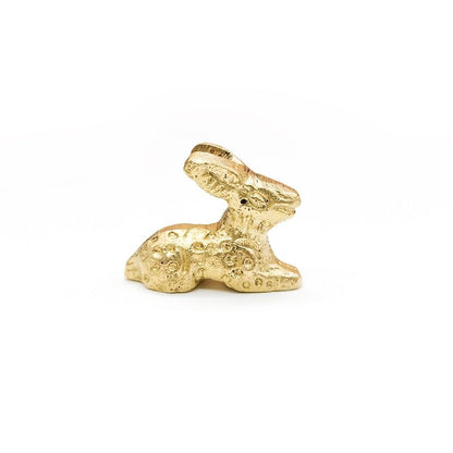 Brass Animal RABIT Sculpture Statue Handcrafted Decorative Showpiece Idol for Home, Office Decor (Size : 3cm | Weight : 26gm Approxe)