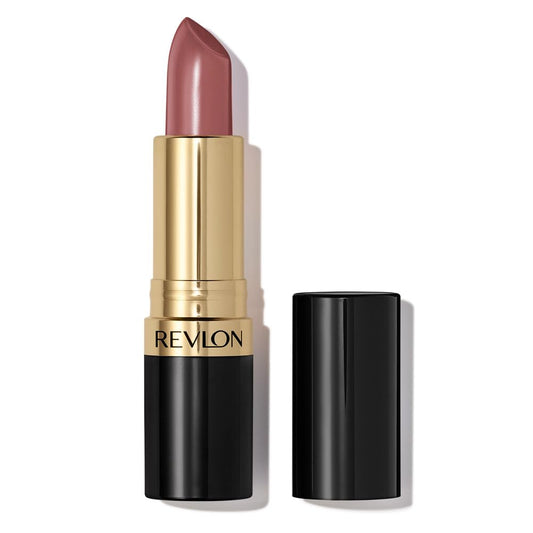 Revlon Super Lustrous Lipstick, Creamy Formula For Soft, Fuller-Looking Lips, Moisturized Feel, 811 Laidback Lilac, 0.15 oz