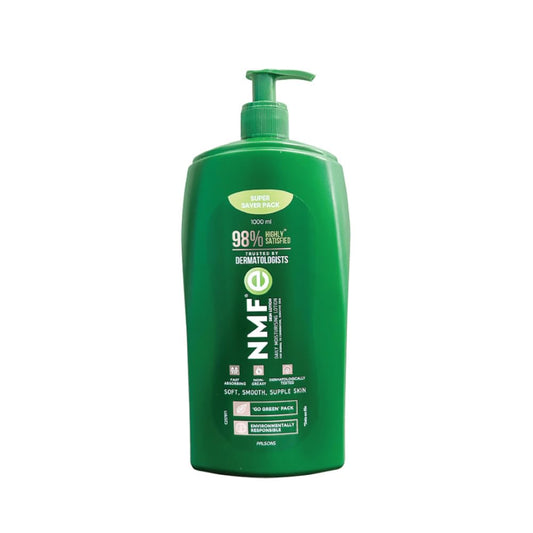 NMFe Moisturising Lotion 1000 ml | Natural Moisturising Factors Quick Absorbing, Non Greasy and Easily Spreadable | For Men and Women Both