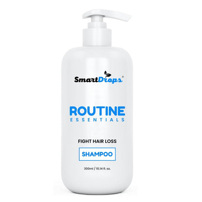 Smartdrops Shampoo for Dull Hair - with Coconut Milk and Vitamins | Deeply Moisturizes Dry & Frizzy Hair | For Silky Smooth Hair | Hair Fall Control Shampoo 300ml