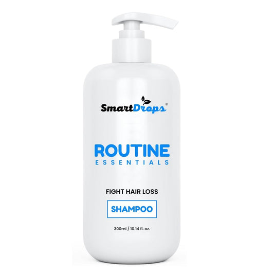 Smartdrops Shampoo for Dull Hair - with Coconut Milk and Vitamins | Deeply Moisturizes Dry & Frizzy Hair | For Silky Smooth Hair | Hair Fall Control Shampoo 300ml
