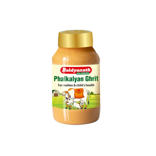 Baidyanath Phalkalyan Ghrita - 100 ml | Ayurvedic Blend with Withania, Triphala, and Asparagus for Women