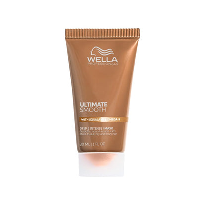 Wella Professionals Ultimate Smooth mask tube on a white background