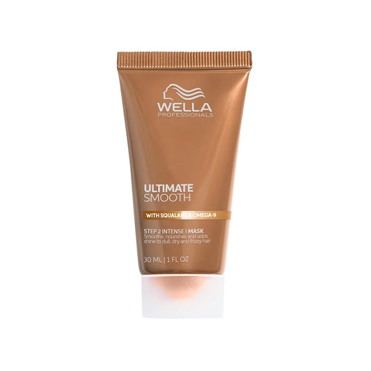 Wella Professionals Ultimate Smooth mask tube on a white background