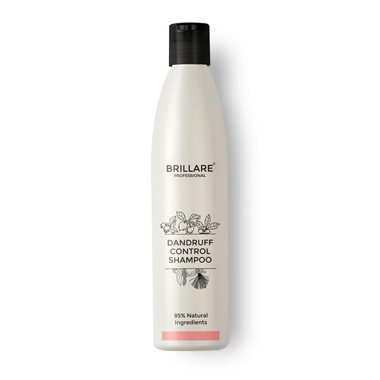 BRILLARE Professional Dandruff Control Shampoo | Anti Dandruff Shampoo for Women & Men | Shampoo for Dandruff & Itchy Scalp Relief | Reduces Flakes from 1st Wash | 300 ml