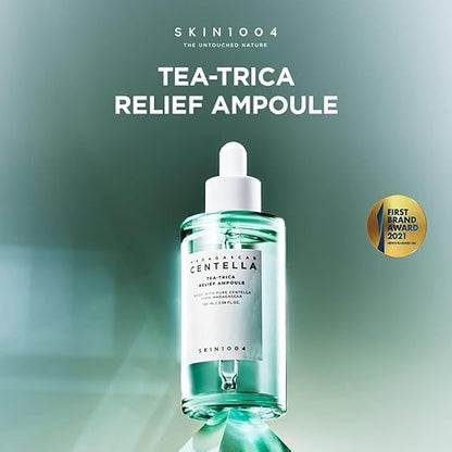 SKIN1004 Madagascar Centella Tea-Trica Relief Ampoule | Soothing Hydration for Sensitive Skin