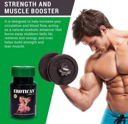Erotican Capsules for MAN POWER - Pack of 1 (60 capsules)