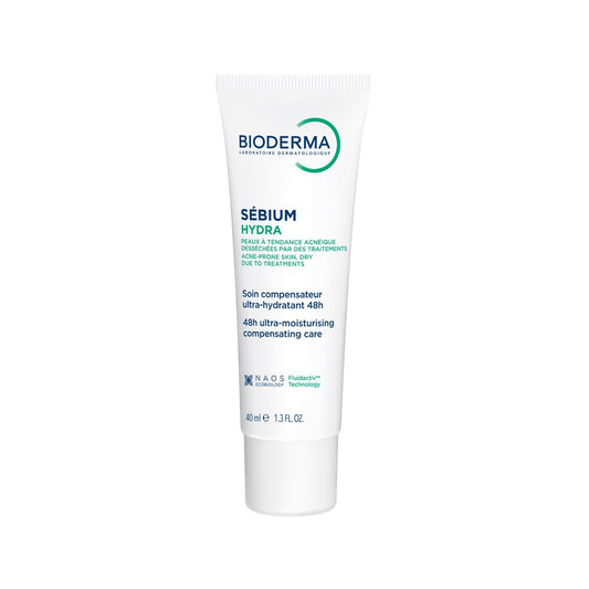 Bioderma Sébium Hydra skincare product on a white background
