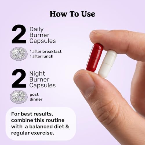 What’s Up Wellness Daily + Night Burner Combo | 24-Hour Weight Management | Burn Fat Day & Night | Craving Control & Sleep Support