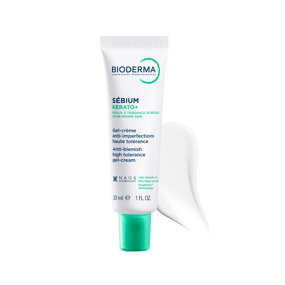 Bioderma Sebium gel-creme on a white background