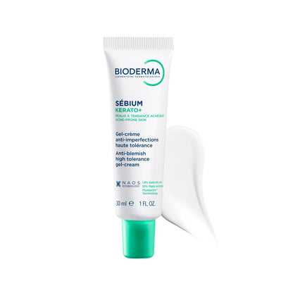 Bioderma Sebium gel-creme on a white background