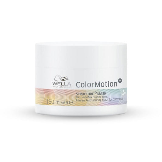 Wella ColorMotion+ mask jar on a white background