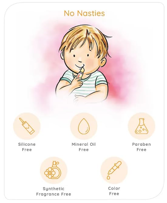 Babyhug Pro Deep Moisture Honey & Organic Beeswax Lip Balm - 4.5 g
