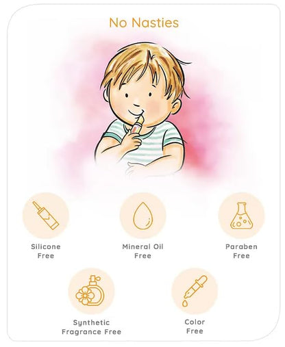 Babyhug Pro Deep Moisture Honey & Organic Beeswax Lip Balm - 4.5 g
