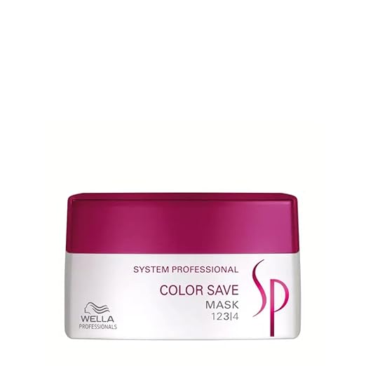 Wella SP Color Save Mask jar on a white background