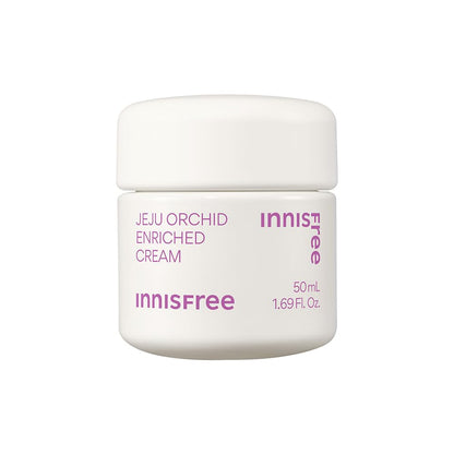 Innisfree Jeju orchid Face Moisturiser for Elasticity, Brightening and Nourishing | Moisturiser with Anti Aging Care with Hyaluronic Acid and Peptides-50ml