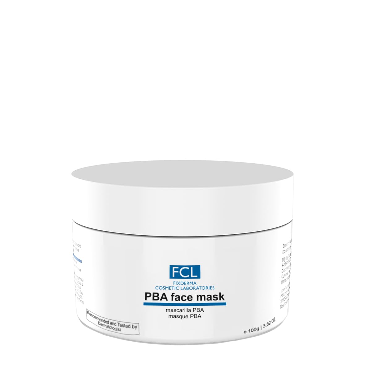 FCL Brightening Face Mask | Kojic Acid Face Mask With Hyaluronic Acid For Glowing Skin | With PHA, BHA & AHA | Exfoliates Dead Skin & Shrinks Open Pores - 100Gm