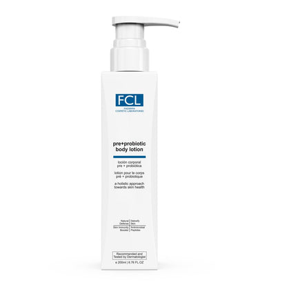 FCL Pre+Probiotic Body Lotion,W/Probiotic, Restores The Skin Barrier, Suitable For Eczema & Itch-Prone Skin, 200ml
