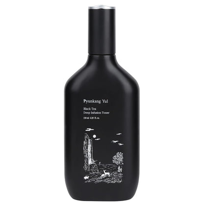 [PKY] Pyunkang Yul Black Tea Deep Infusion Toner for Firm & Dull Skin, Kombucha Fermented Black Tea, Hydrating Anti-Aging Care with Hyaluronic Acid & Ceramide, Korean Skincare (130 ml)