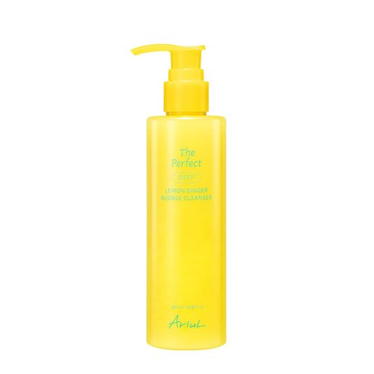 Ariul Lemon Ginger Bubble Cleanser Makeup Remover Honey Toning Brightening