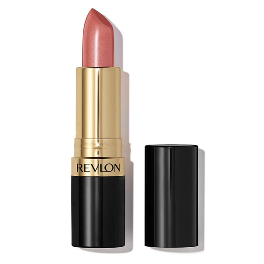 Revlon Super Lustrous Lipstick, Creamy Formula For Soft, Fuller-Looking Lips, Moisturized Feel, 801 After Glow, 0.15 oz