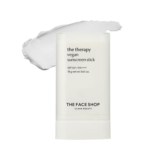 The Face Shop sunscreen stick packaging on a white background