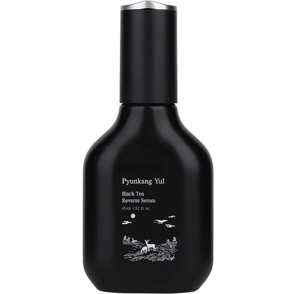 [PKY] Pyunkang Yul Black Tea Boosting Serum for Firm & Dull Skin, Kombucha Fermented Black Tea with Peptides for Fine Line Care, Korean Skincare (45 ml)